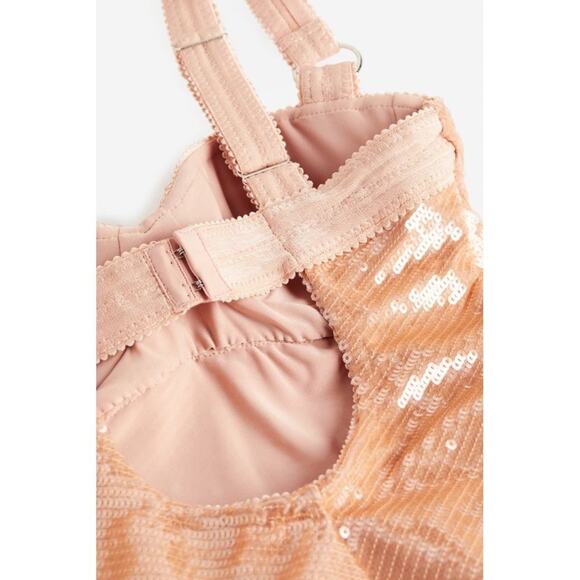 NWT H&M Sequined Mini Dress Studio Collection SS23 | Size S - Picture 10 of 10